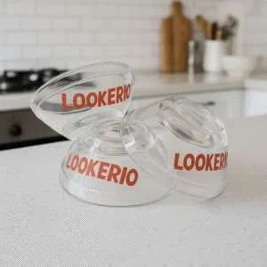 LOOKERIO Chutney Glass Bowl Set of 6 – 30ml Small Glass Bowl