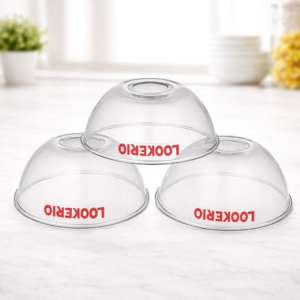 LOOKERIO Glass Bowl Set of 6 | 120 ML
